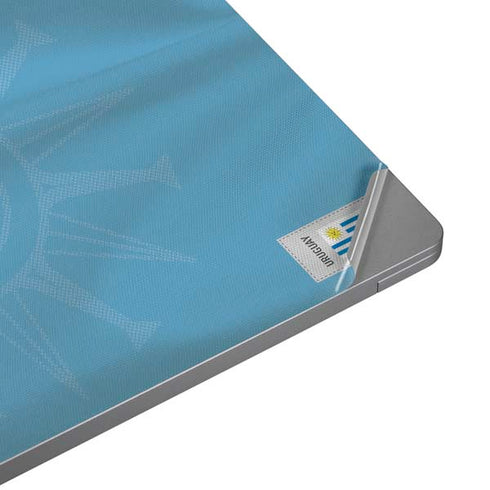 Uruguay Soccer Flag Laptop Skins
